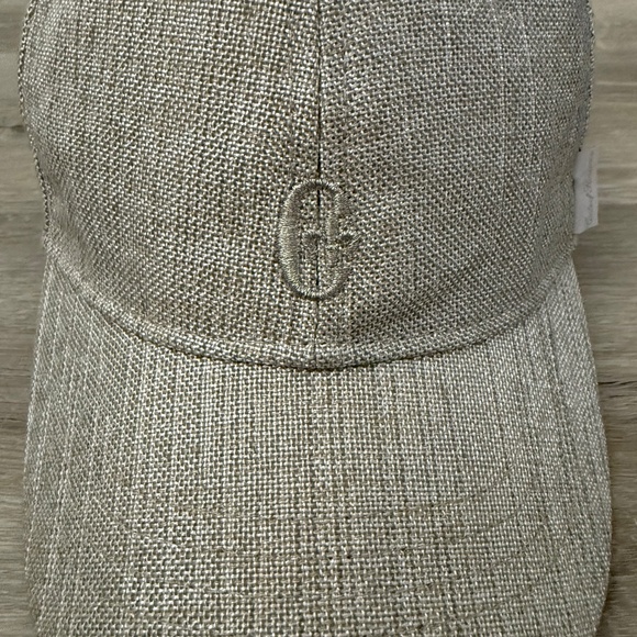 Conte of Florence Unisex beige Cotton Blend Hat Italy Classic Luxury - Picture 3 of 10